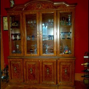 China Cabinet. $ 300 REDUCED FROM $800